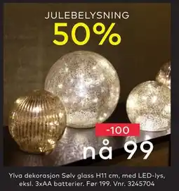 Skeidar JULEBELYSNING, NOK 99 tilbud