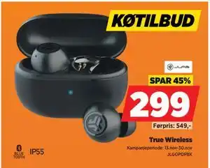 POWER True Wireless, NOK 299 tilbud