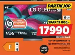 POWER 65 4K OLED Smart TV, NOK 17990 tilbud