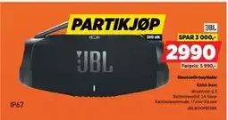 POWER Bluetooth-høyttaler, NOK 2990 tilbud