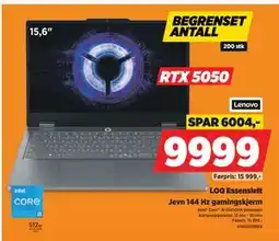 POWER LOQ Essensielt, NOK 9999 tilbud