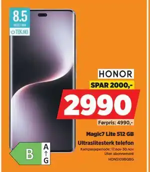 POWER Magic7 Lite 512 GB, NOK 2990 tilbud