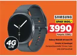 POWER Galaxy Watch8 44 mm LTE, NOK 3990 tilbud