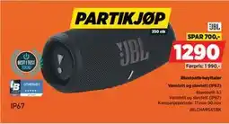 POWER Bluetooth-høyttaler, NOK 1290 tilbud