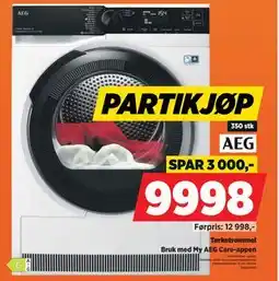 POWER Tørketrommel, NOK 9998 tilbud