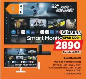 POWER Smart Monitor, NOK 2890 tilbud