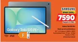 POWER Galaxy Tab S10 FE+, NOK 7590 tilbud