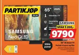 POWER 65 4K Smart TV, NOK 9790 tilbud