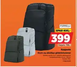 POWER Ryggsekk, NOK 399 tilbud