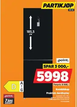POWER Kombiskap, NOK 5998 tilbud