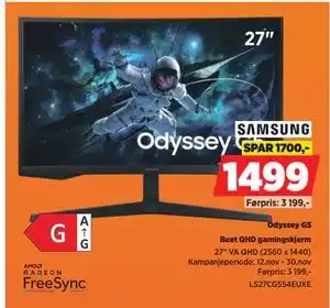 POWER Odyssey G5, NOK 1499 tilbud