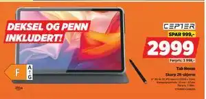 POWER Tab Nexus, NOK 2999 tilbud