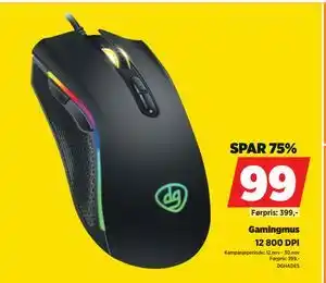POWER Gamingmus, NOK 99 tilbud