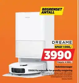 POWER Robotstøvsuger, NOK 3990 tilbud