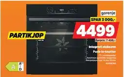 POWER Integrert stekeovn, NOK 4499 tilbud