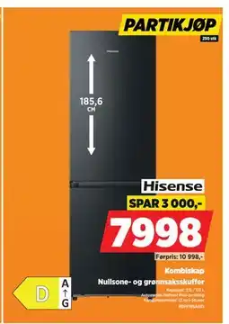 POWER Kombiskap, NOK 7998 tilbud