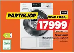 POWER Tørketrommel, NOK 17999 tilbud