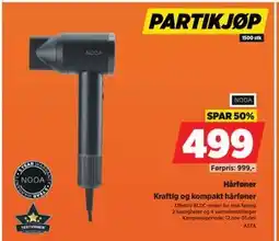 POWER Hårføner, NOK 499 tilbud