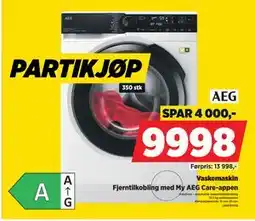 POWER Vaskemaskin, NOK 9998 tilbud