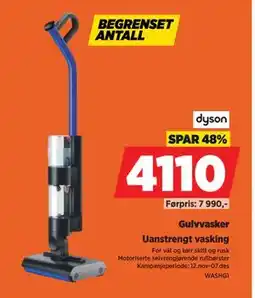 POWER Gulvvasker, NOK 4110 tilbud