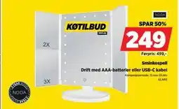 POWER Sminkespeil, NOK 249 tilbud