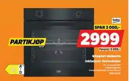 POWER Integrert stekeovn, NOK 2999 tilbud