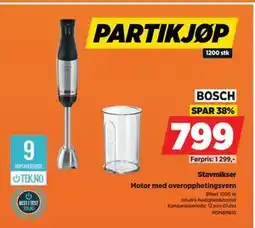 POWER Stavmikser, NOK 799 tilbud