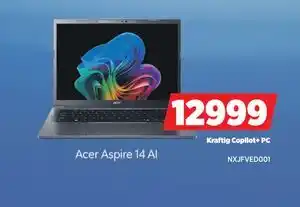 POWER Kraftig Copilot+ PC, NOK 12999 tilbud