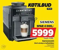 POWER Espressomaskin, NOK 5999 tilbud