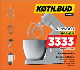 POWER Kjøkkenmaskin, NOK 3333 tilbud