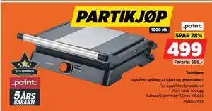 POWER Toastjern, NOK 499 tilbud