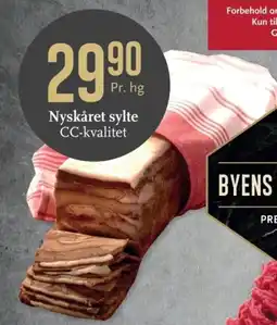 CC Mat Nyskåret sylte CC-kvalitet tilbud