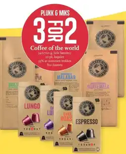 CC Mat Coffee of the world tilbud