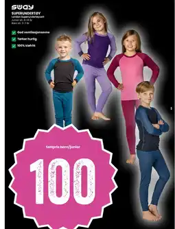 Sport Outlet Superundertøy london superundertøysett tilbud