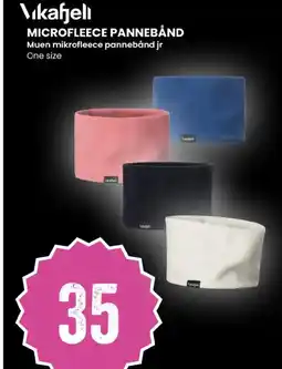 Sport Outlet Vikafjeli microfleece pannebånd tilbud
