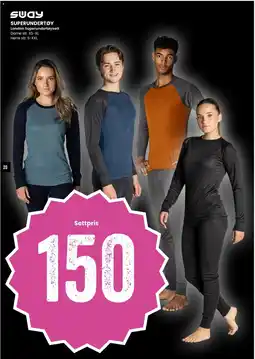 Sport Outlet Sway superundertøy tilbud