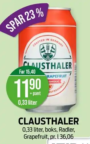 Kiwi CLAUSTHALER, NOK 11.9 tilbud