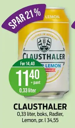 Kiwi CLAUSTHALER, NOK 11.4 tilbud