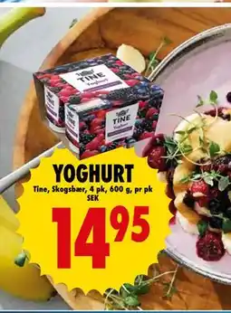 Nordby Supermarket YOGHURT, SEK 14.95 tilbud