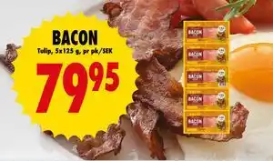 Nordby Supermarket BACON, SEK 79.95 tilbud