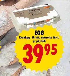 Nordby Supermarket EGG, SEK 39.95 tilbud