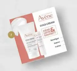 Vitusapotek Avène Cold Cream hånd & leppe gavesett, NOK 169.9 tilbud