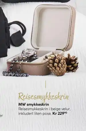 Vitusapotek MW smykkeskrin, NOK 229.9 tilbud