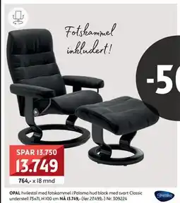 Bohus OPAL hvilestol, NOK 13749 tilbud