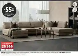 Bohus VINCENT hjørnesofa, NOK 29999 tilbud