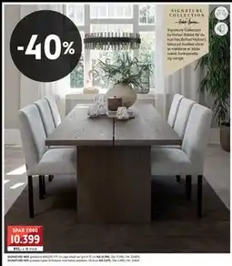 Bohus SIGNATURE 1800 spisebord, NOK 10399 tilbud