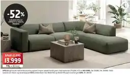 Bohus OTELLO hjørnesofa, NOK 13999 tilbud