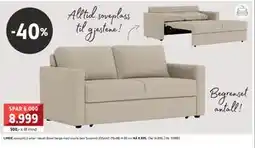 Bohus LINDE sovesofa 2 seter, NOK 8999 tilbud