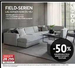 Bohus GJELDER HELE FIELDSERIEN I FAVORITTTEKSTILER tilbud