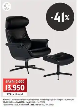 Bohus TIMEOUT hvilestol, NOK 13950 tilbud